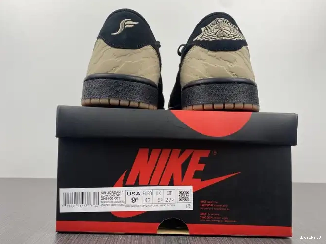 Cheap TBkick DN3400-001 Jordan 1 SoleFly Carnivore Low x Air 0404